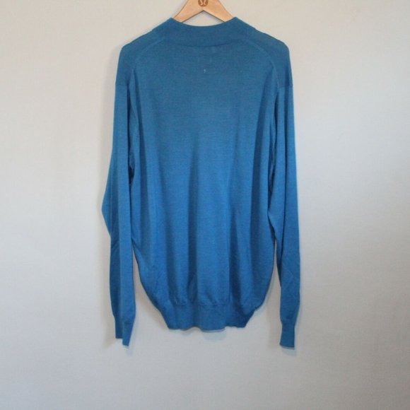 Peter Millar Crown Soft Merino Wool & Silk Quarter Zip Pullover Size XL H11854 - Picture 5 of 7